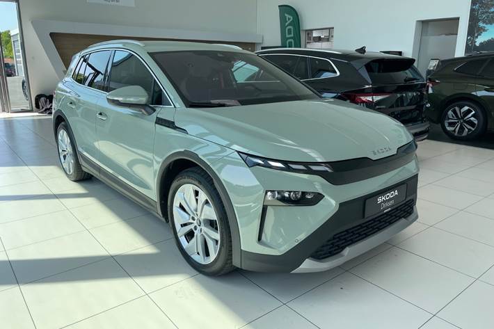 Grøn Skoda Elroq fra 2025