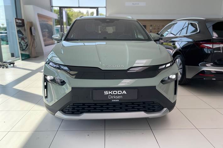 Grøn Skoda Elroq fra 2025