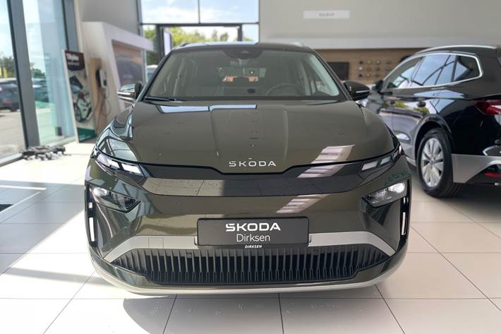 Grøn Skoda Enyaq fra 2026