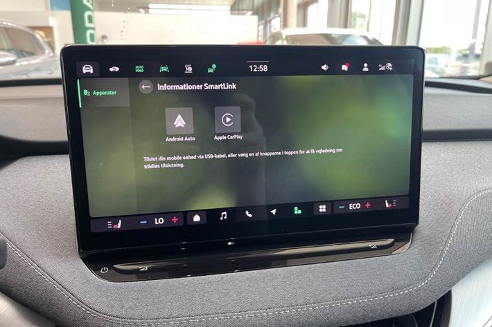 Grøn Skoda Enyaq fra 2026