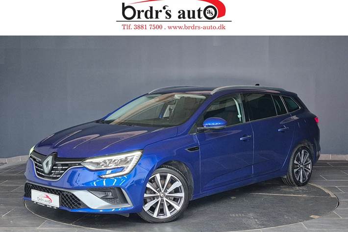Blå Renault Megane IV fra 2021