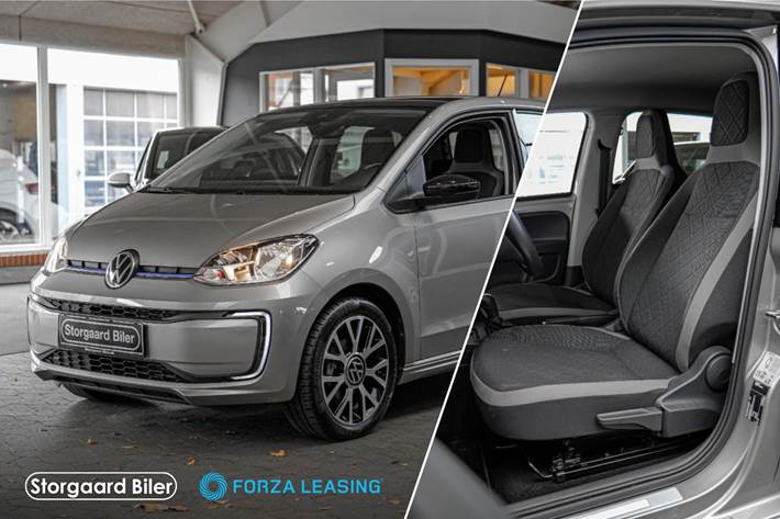 Grå VW E-UP! fra 2023