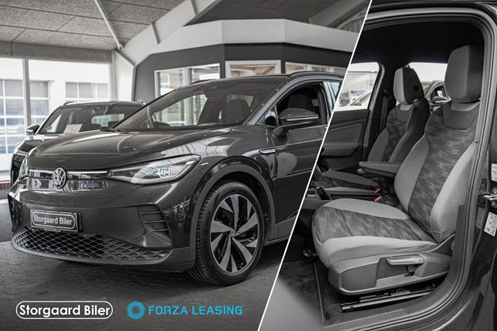 Grå VW ID.4 fra 2022