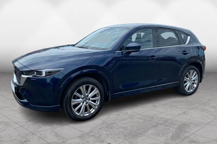 Blå Mazda CX-5 fra 2022