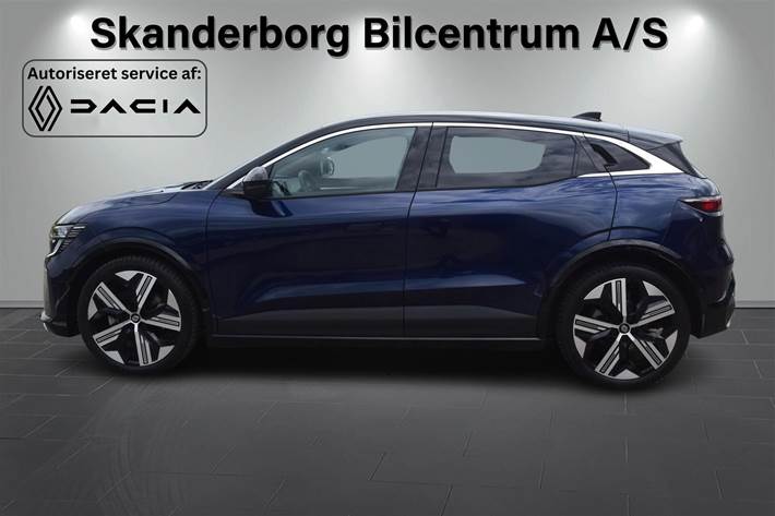 Blå Renault Mégane fra 2024