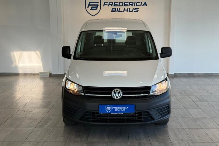 Hvid VW Caddy Maxi fra 2017