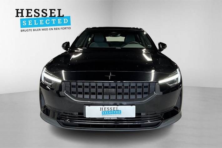 Sort Polestar 2 fra 2023