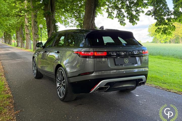 Grå Land Rover Range Rover Velar fra 2018