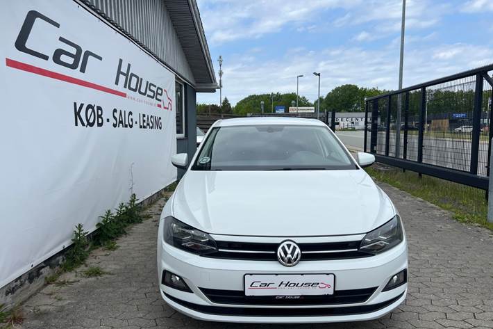 Hvid VW Polo fra 2018
