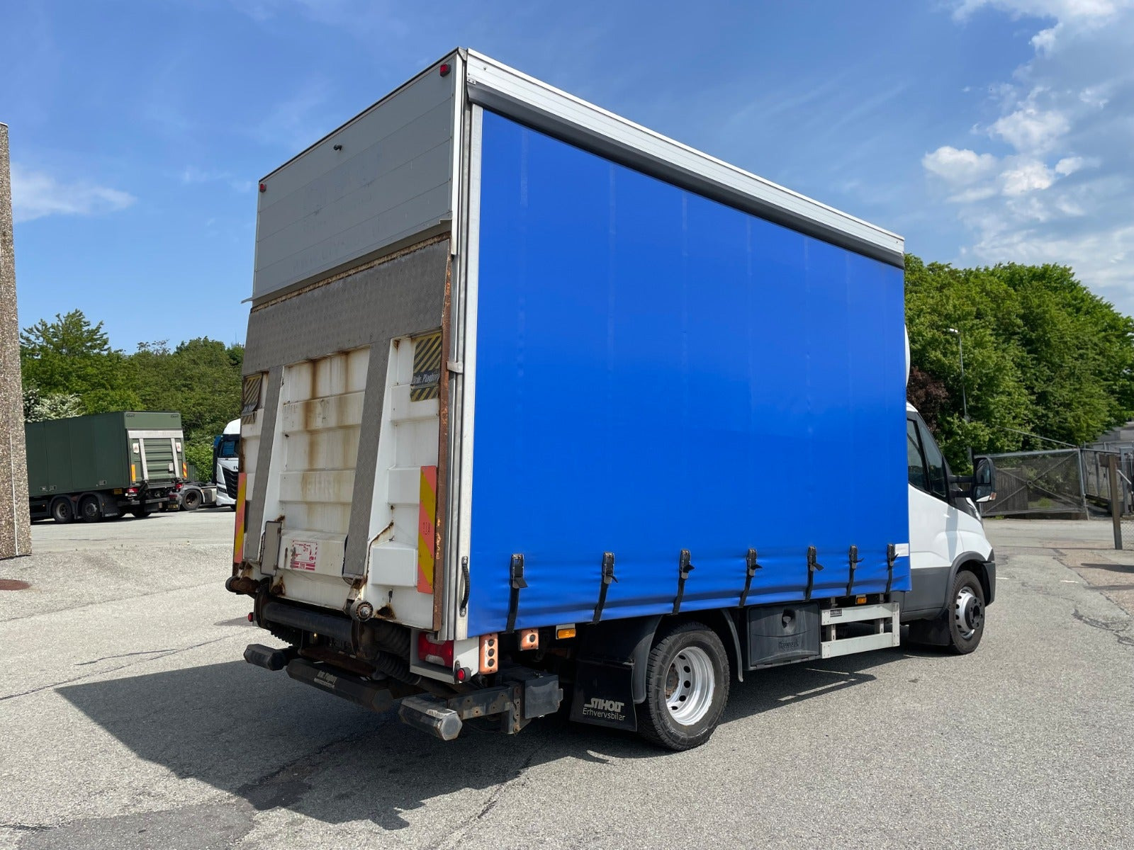 Hvid Iveco Daily fra 2018