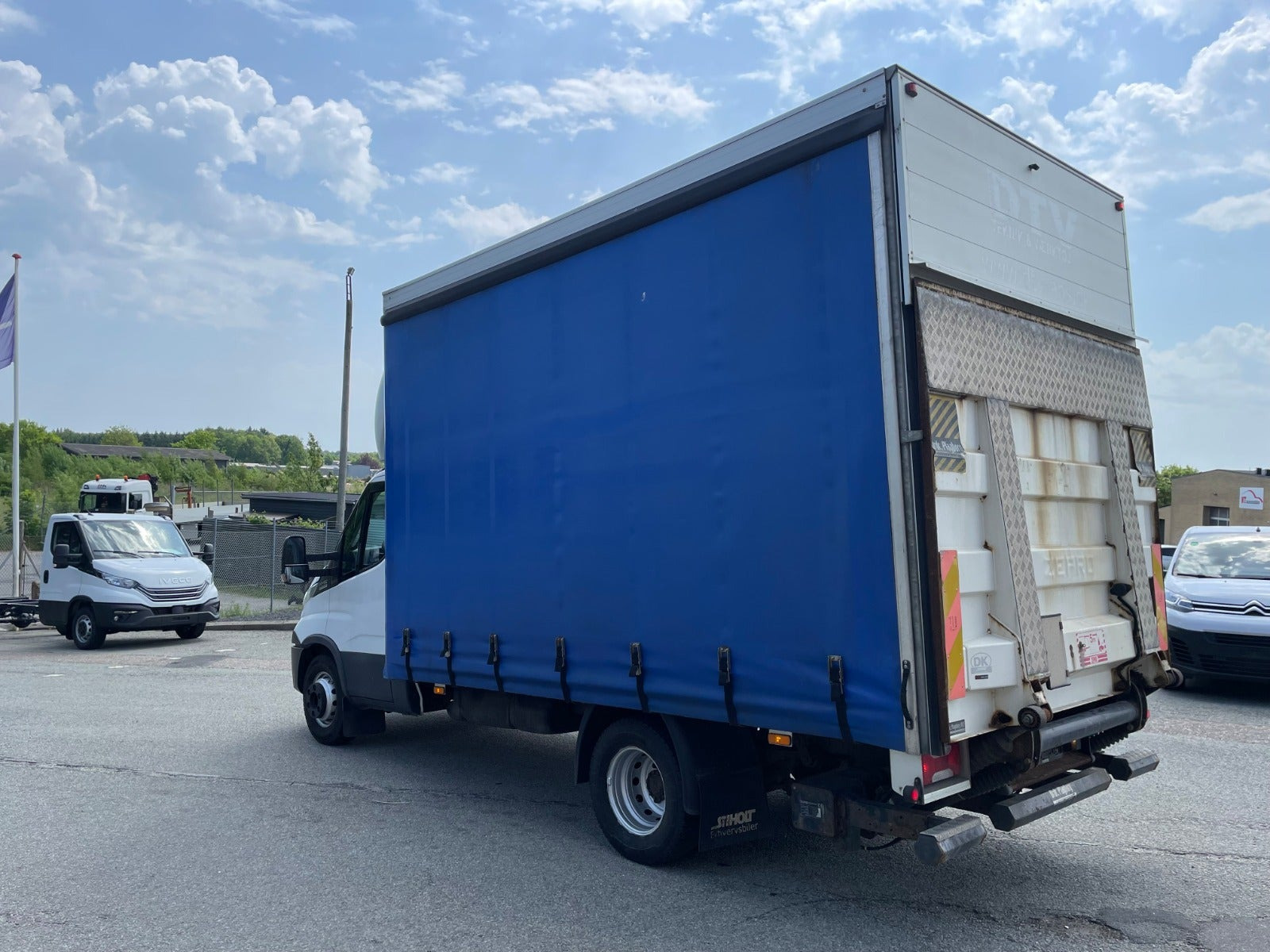 Hvid Iveco Daily fra 2018