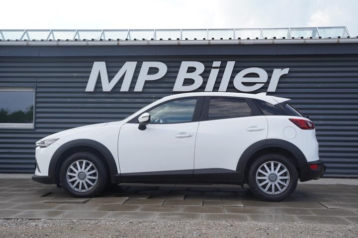 Hvid Mazda CX-3 fra 2015