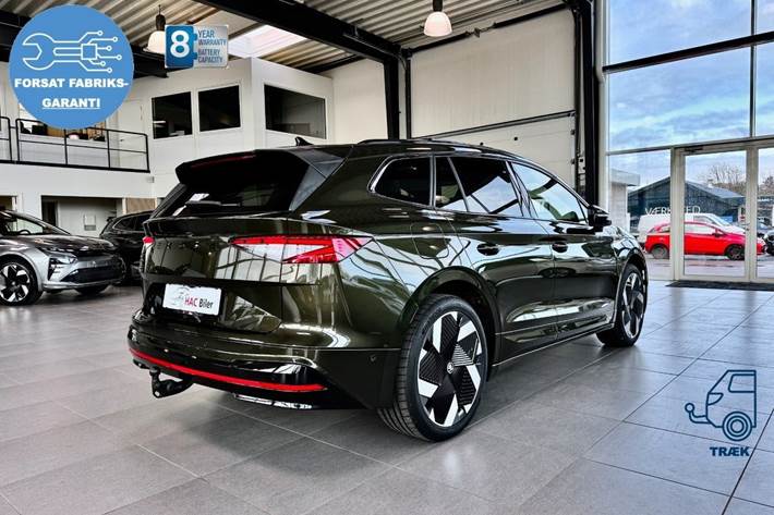 Sort Skoda Enyaq fra 2026