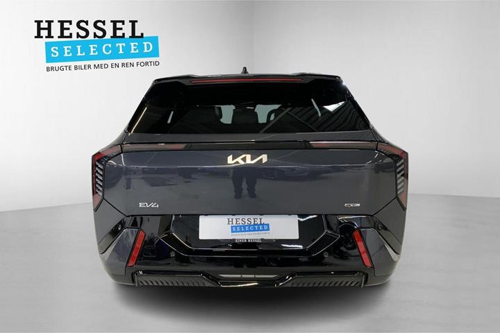 Grå Kia EV4 fra 2026