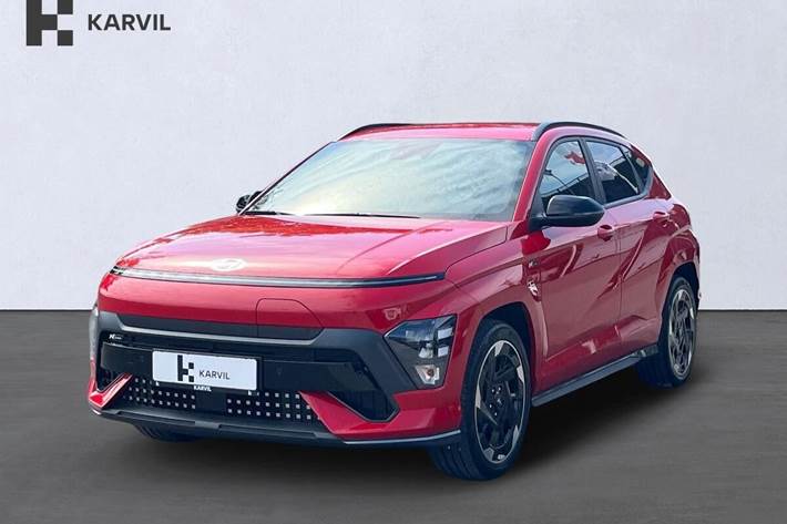 Grå Hyundai Kona fra 2024