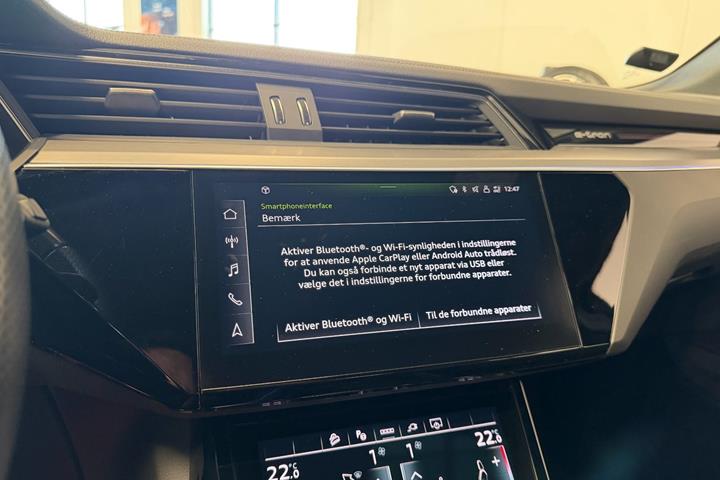 Sort Audi Q8 e-tron fra 2024