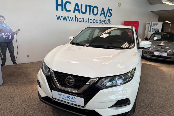Hvid Nissan Qashqai fra 2019