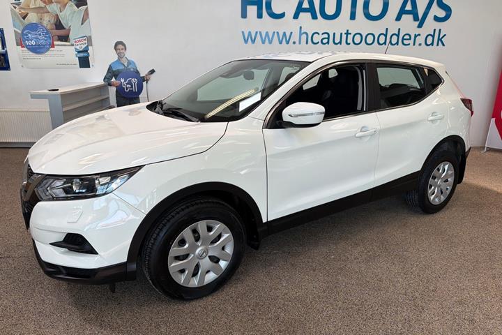 Hvid Nissan Qashqai fra 2019