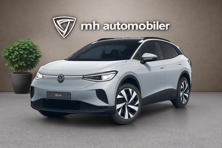 Sølv VW ID.4 fra 2025 set udefra