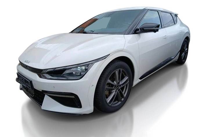 Hvid Kia EV6 fra 2022