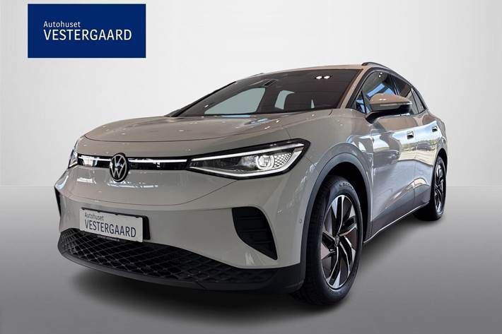 Hvid VW ID.4 fra 2025 set udefra