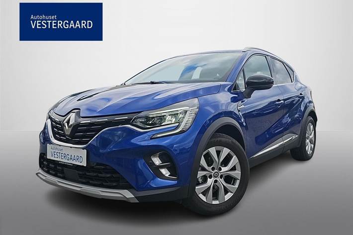 Blå Renault Captur fra 2020
