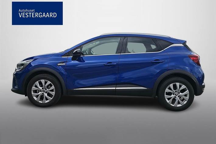 Blå Renault Captur fra 2020
