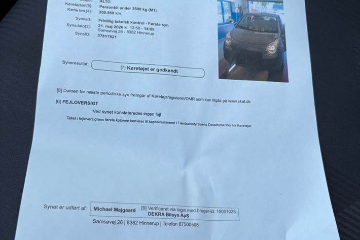 undefined Suzuki Alto fra 2013