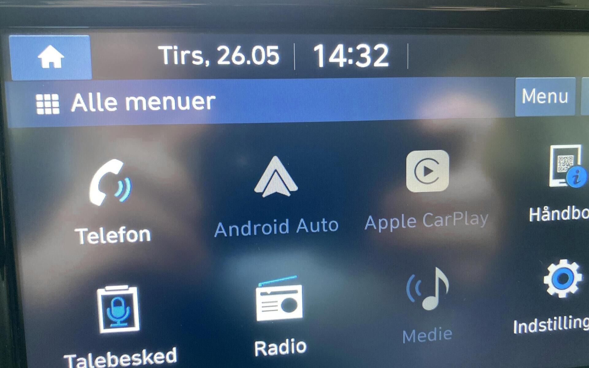 Hvid Hyundai i30 fra 2021