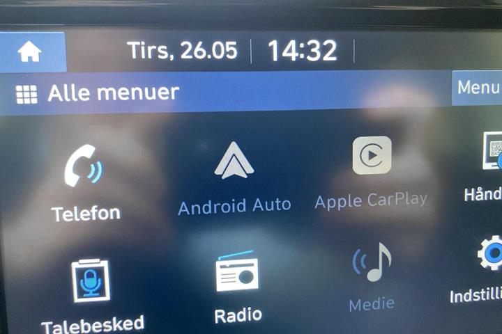 Hvid Hyundai i30 fra 2021