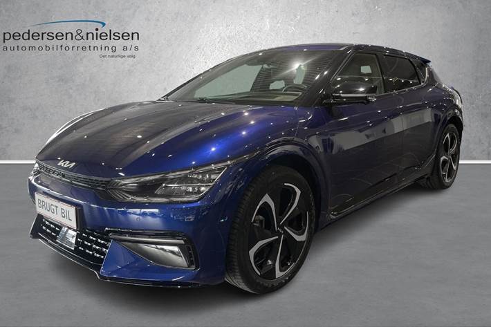 Blå Kia EV6 fra 2022