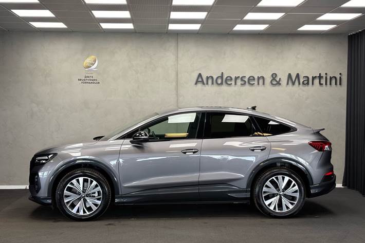 Grå Audi Q4 fra 2026