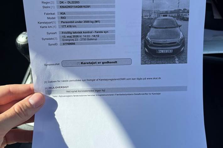 undefined Kia Rio fra 2016