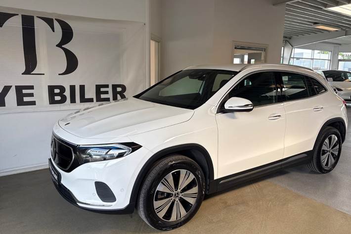 Hvid Mercedes EQA250 fra 2024