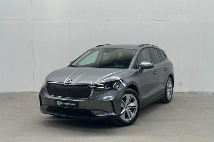 Grå Skoda Enyaq fra 2022