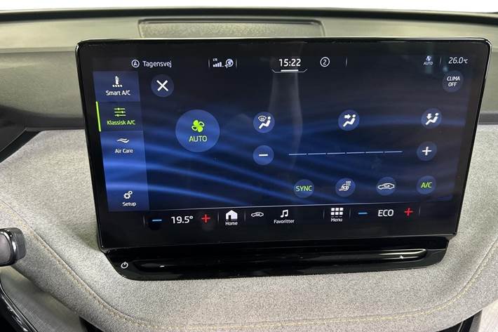 Sølv Skoda Enyaq fra 2022