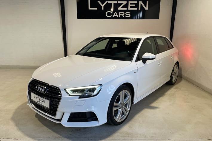 Hvid Audi A3 fra 2019