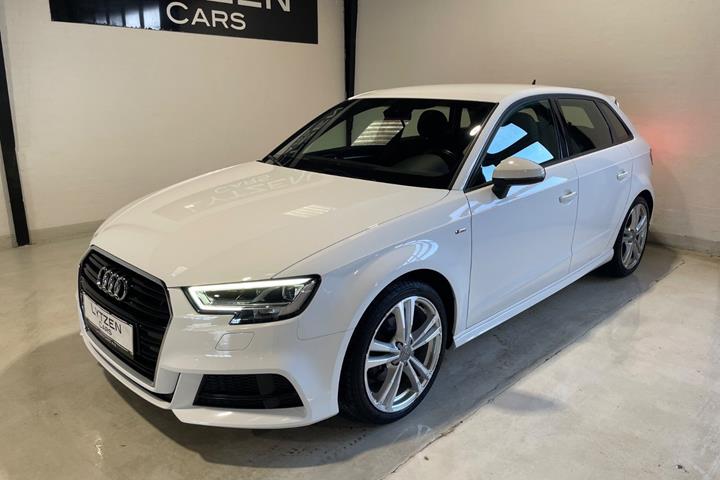 Hvid Audi A3 fra 2019