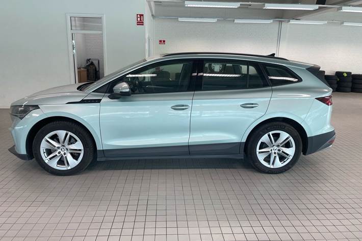 Grøn Skoda Enyaq fra 2022