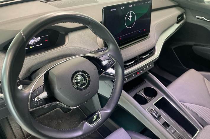 Grøn Skoda Enyaq fra 2022