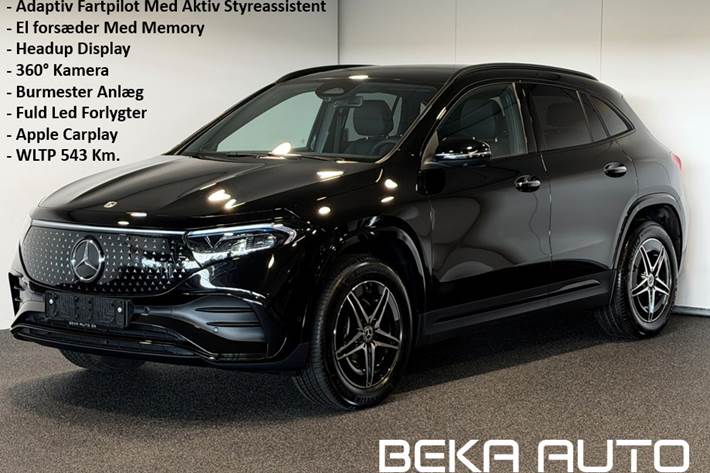 Sort Mercedes EQA250+ fra 2025