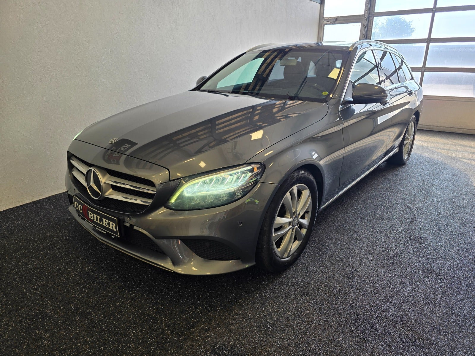 Sort Mercedes C220 d fra 2018