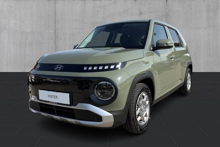 Grøn Hyundai Inster fra 2025