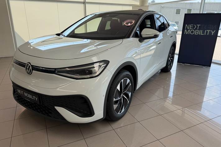 Hvid VW ID.5 fra 2024 set udefra