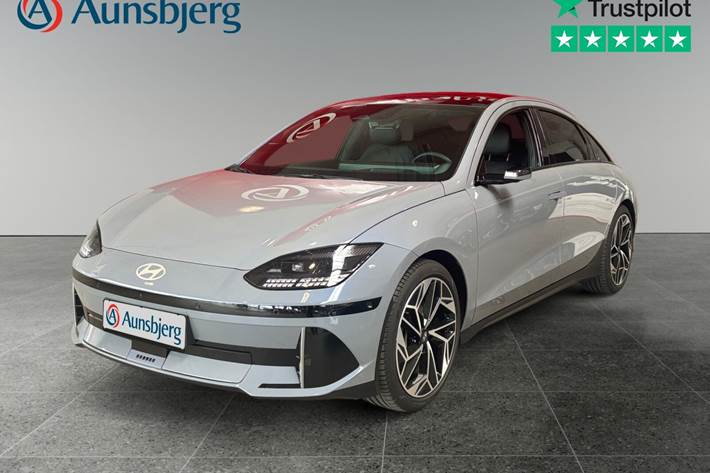 Grå Hyundai Ioniq 6 fra 2025 set udefra