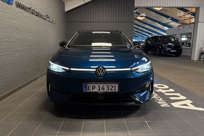 Blå VW ID.7 fra 2025