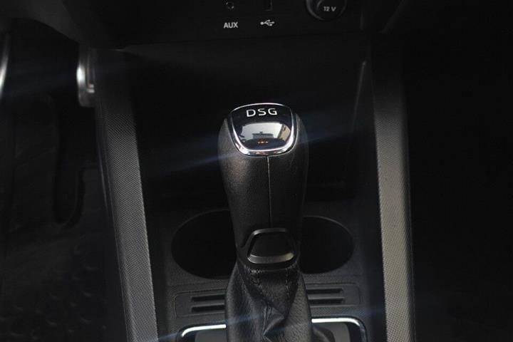 Sort Skoda Fabia fra 2017