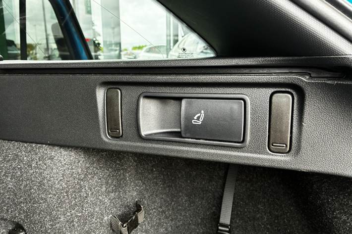 Blå Skoda Octavia fra 2020