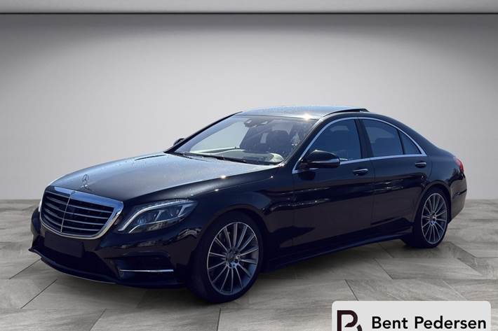 Sort Mercedes S500 fra 2015