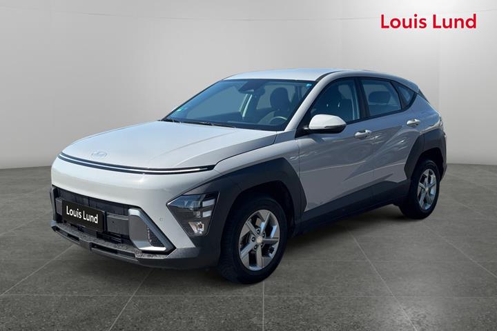 Grå Hyundai Kona fra 2023 set udefra